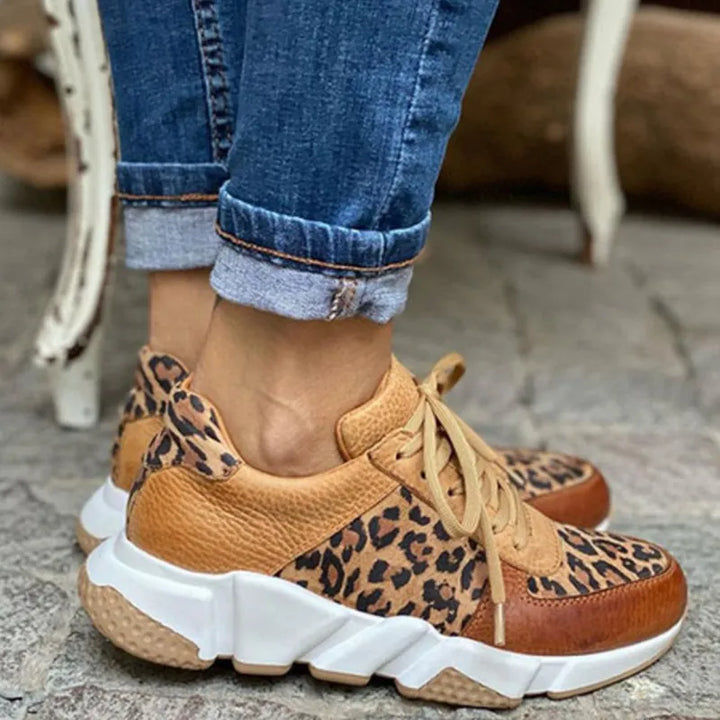 Crissa | Komfortable Leopard Sneakers