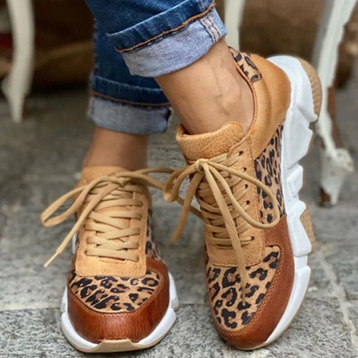 Crissa | Komfortable Leopard Sneakers