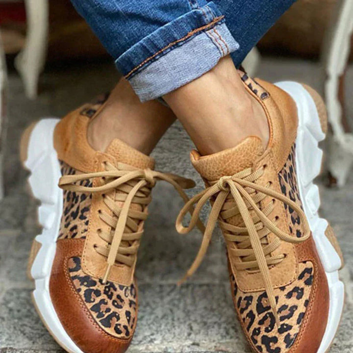 Crissa | Komfortable Leopard Sneakers