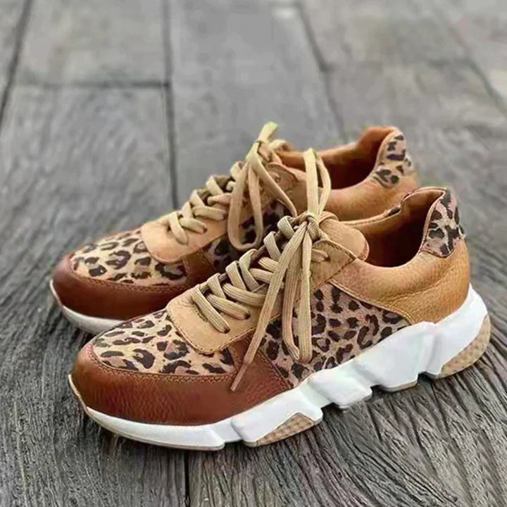 Crissa | Komfortable Leopard Sneakers