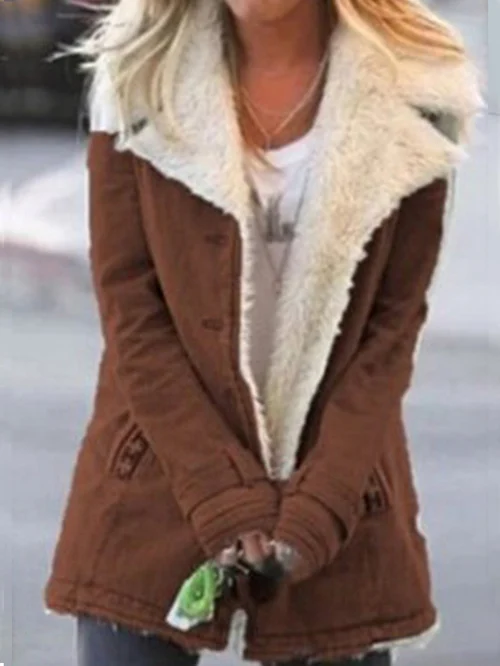SOPHIA | LUKSURIØS SHEARLING VINTERFRACKE