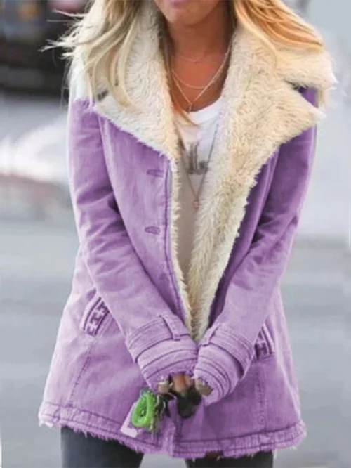 SOPHIA | LUKSURIØS SHEARLING VINTERFRACKE