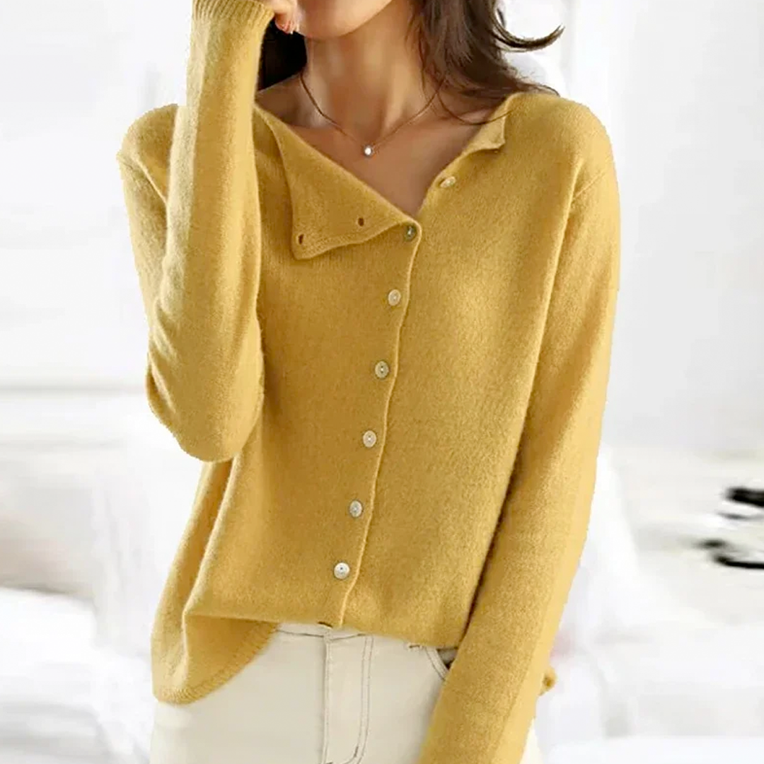 Camille | Elegant blødstrikket cardigan