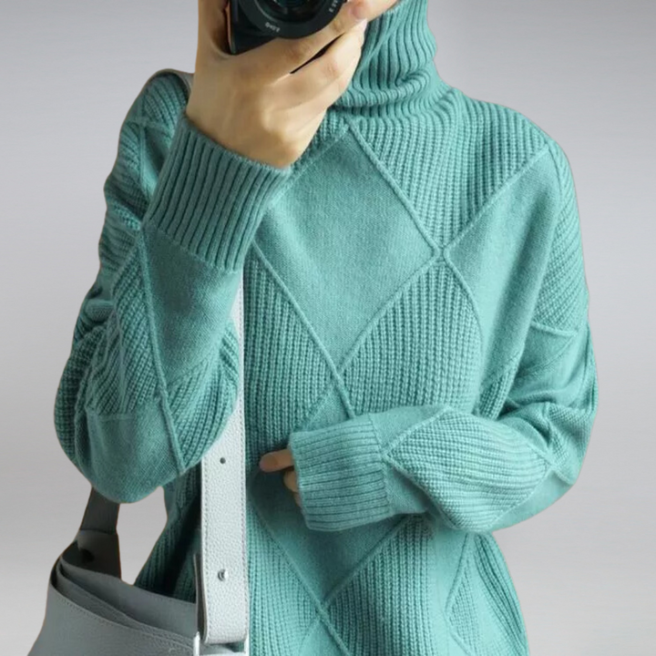 ADELLE | BEHAGELIG RULLEKRAVE PULLOVER