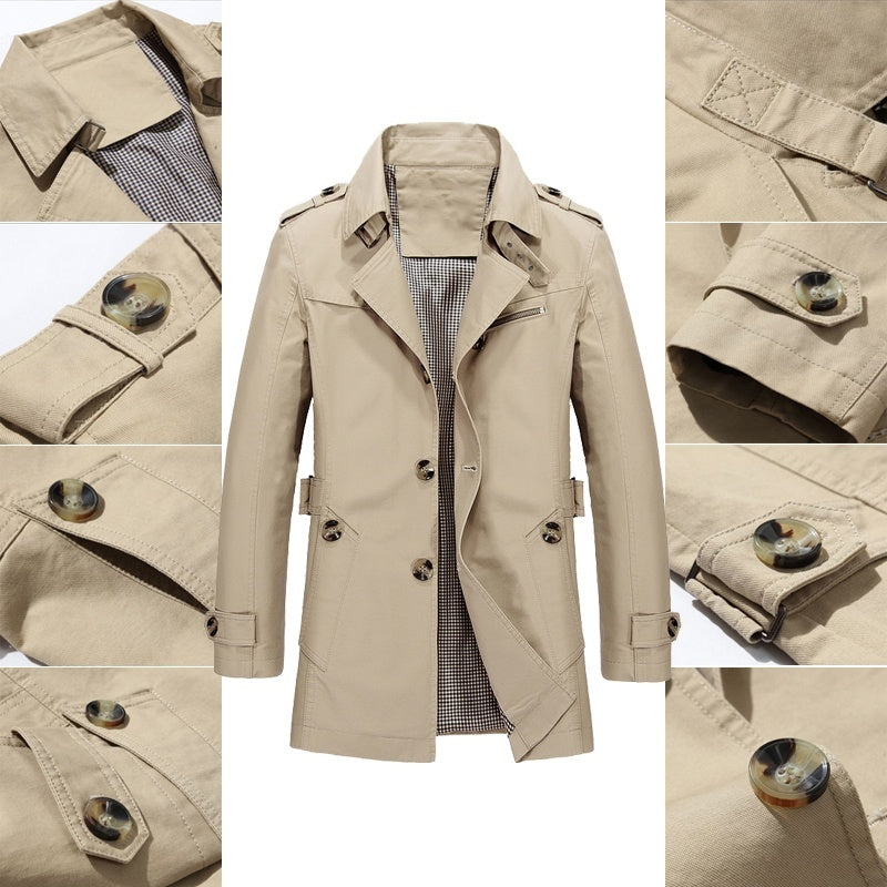 ENZO | WINDBREAKER MIT FLEECEFUTTER
