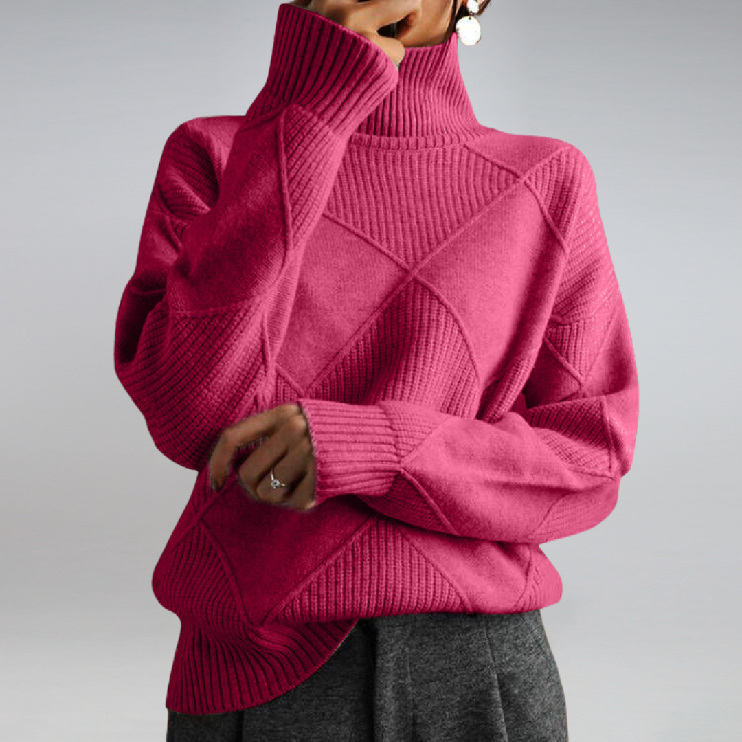 ADELLE | BEHAGELIG RULLEKRAVE PULLOVER