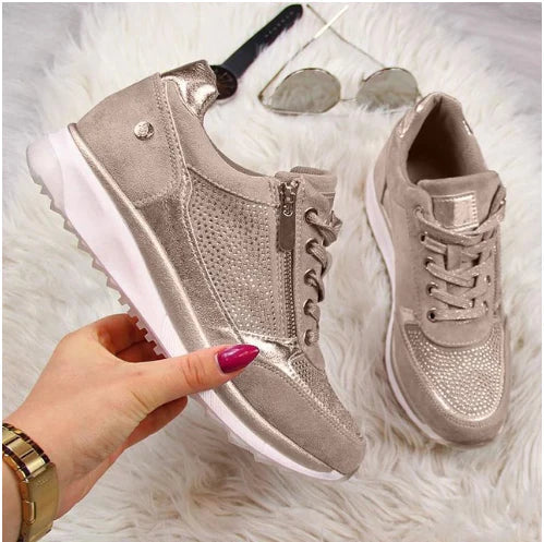 Ginevra Orthopædiske Sneakers med Lynlås