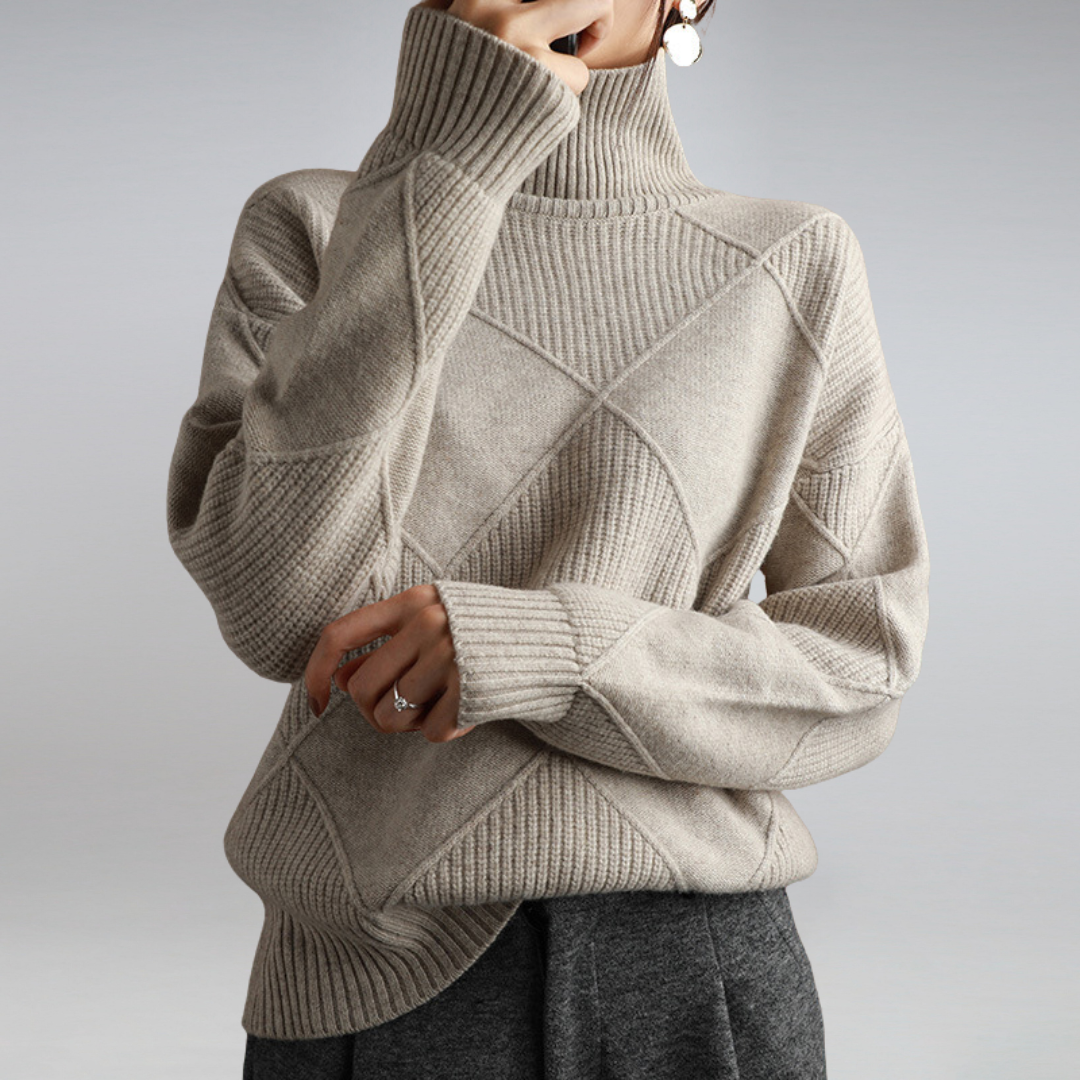 ADELLE | BEHAGELIG RULLEKRAVE PULLOVER