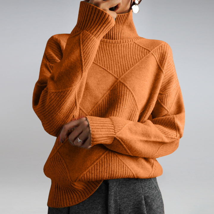 ADELLE | BEHAGELIG RULLEKRAVE PULLOVER
