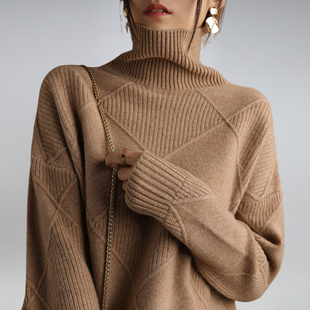 ADELLE | BEHAGELIG RULLEKRAVE PULLOVER