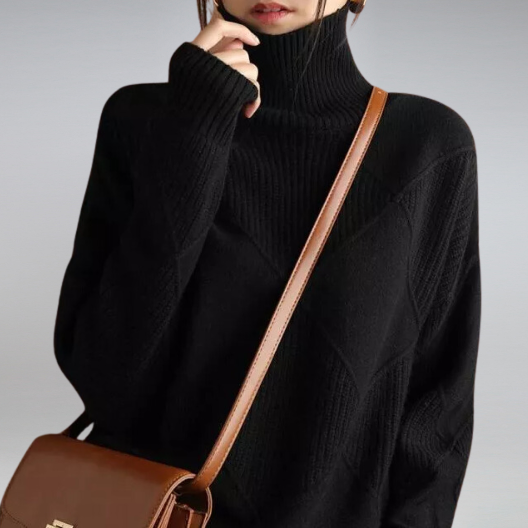 ADELLE | BEHAGELIG RULLEKRAVE PULLOVER