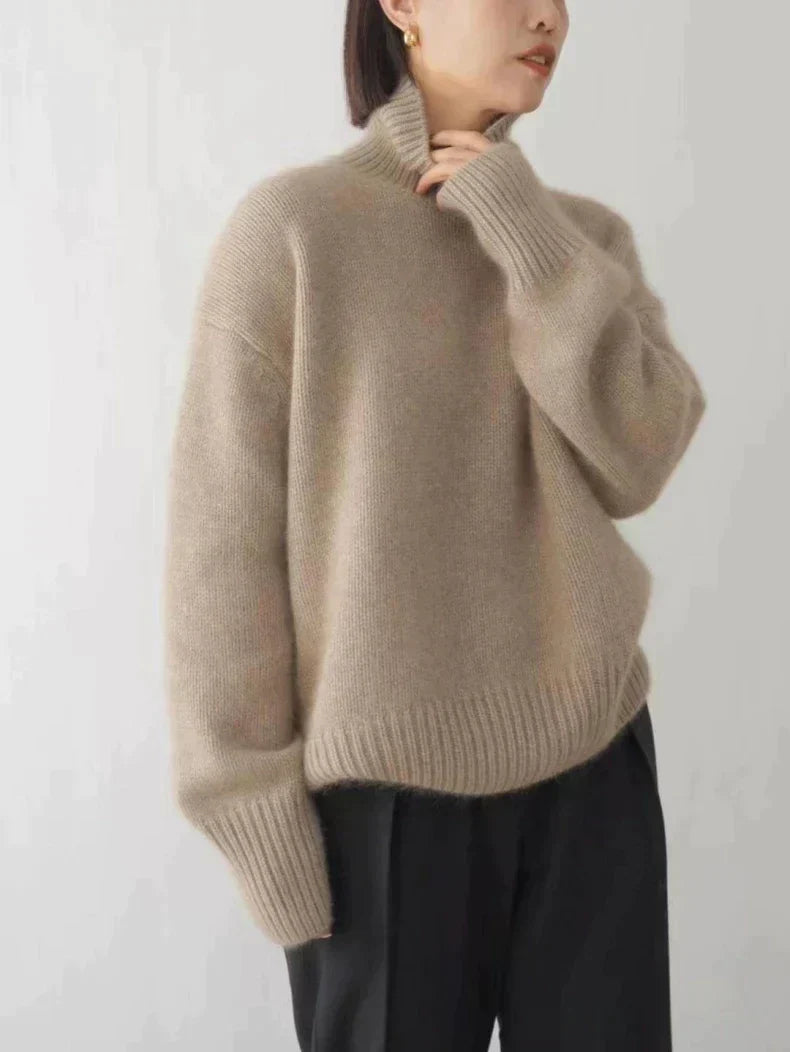 Nancie | Hyggelig Rullekravesweater