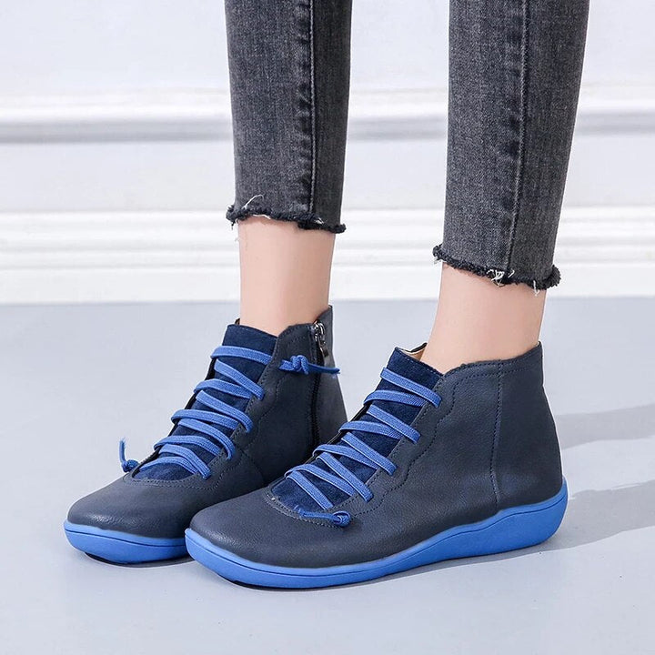 Isla | Højkvalitets Vegan Leather Vinterstøvler
