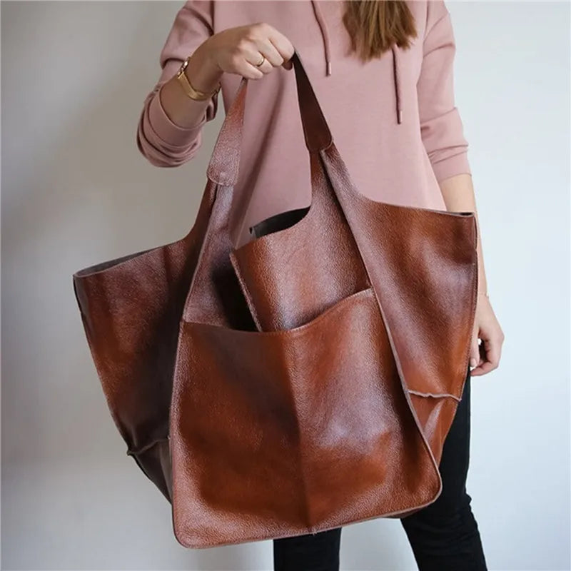 Laura | Vintage-Veganer Ledertaske
