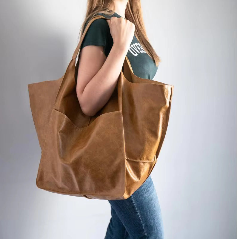 Laura | Vintage-Veganer Ledertaske