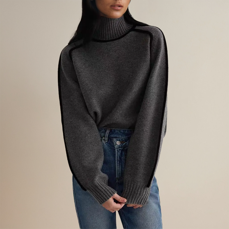 ÉMILIE | BLØD RULLEKRAVE SWEATER