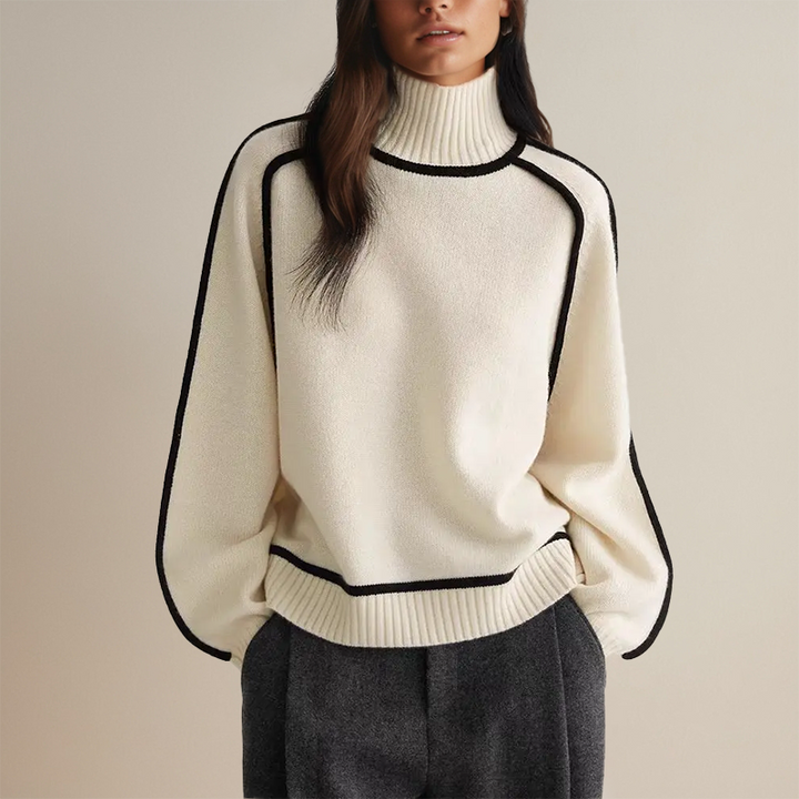 ÉMILIE | BLØD RULLEKRAVE SWEATER