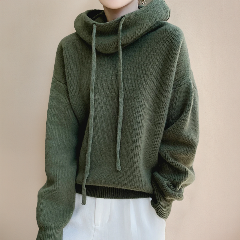 CHARLOTTE | STILFULDE SOFT KNIT RULLEKRAVE SWEATER