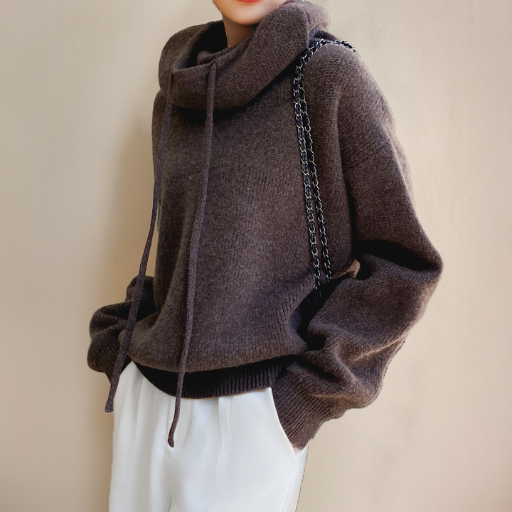 CHARLOTTE | STILFULDE SOFT KNIT RULLEKRAVE SWEATER