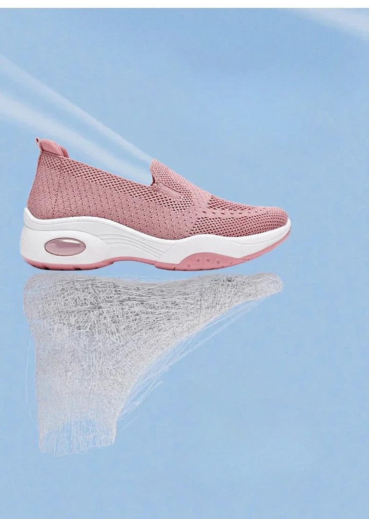 Gitte | Orthopædiske, åndbare Slip-On-Sneakers i strik