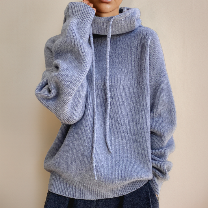 CHARLOTTE | STILFULDE SOFT KNIT RULLEKRAVE SWEATER