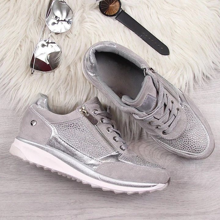 Ginevra Orthopædiske Sneakers med Lynlås
