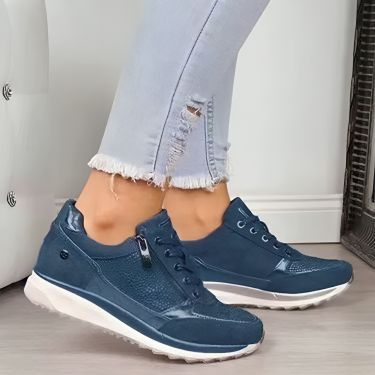 Ginevra Ortopædiske sneakers med lynlås