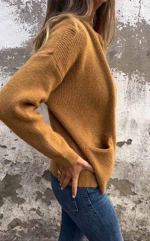Regina | Hygge Zip-Strikjakke