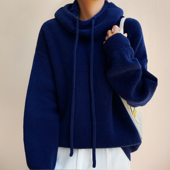 CHARLOTTE | STILFULDE SOFT KNIT RULLEKRAVE SWEATER